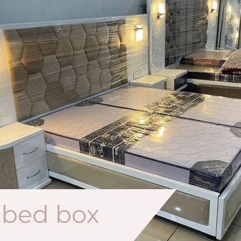 Bed with Side Table